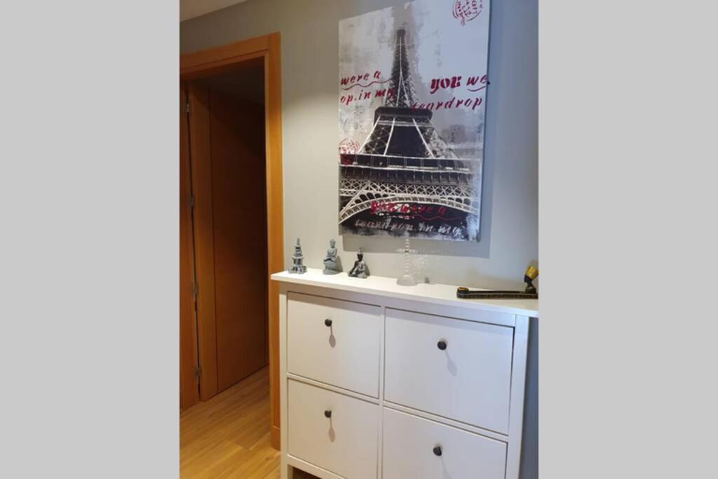 Apartamento Con Vistas Al Mar, Piscina Y Parking Leilighet Sanxenxo Eksteriør bilde